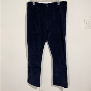 Birdwell | Men's Navy Corduroy Pants | M